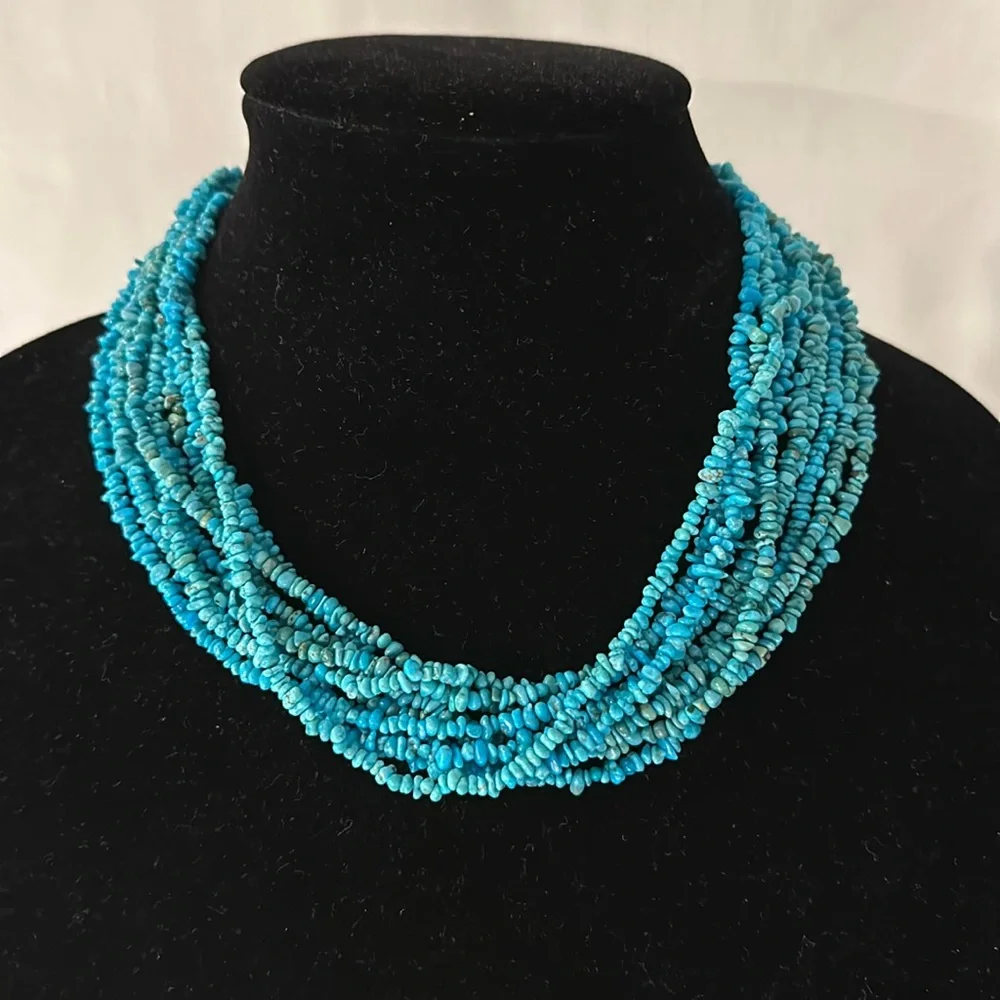 Turquoise necklace - Picture 1 of 8